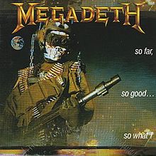 Megadeth - So Far, So Good... So What! cover