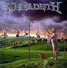 Megadeth - Youthanasia cover