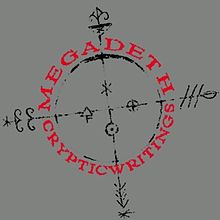 Megadeth - Cryptic Writings cover