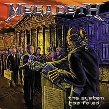 Megadeth - The System Has Failed cover