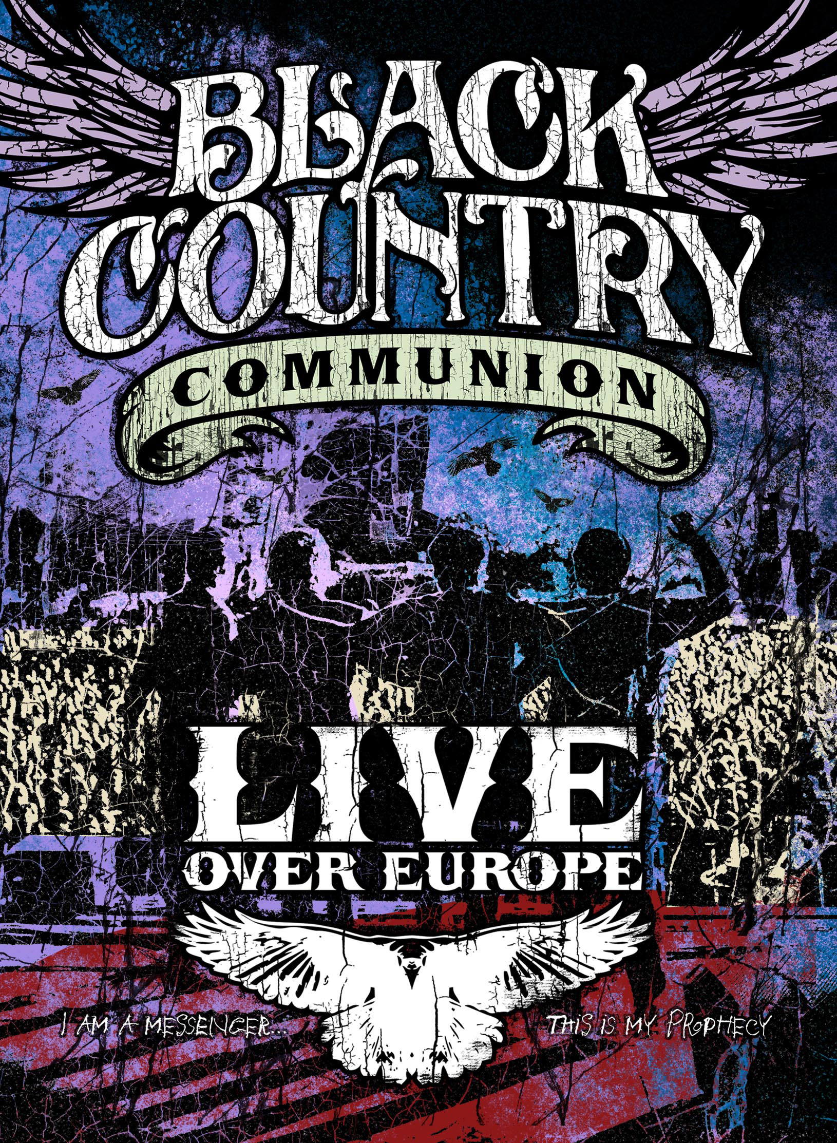 Black Country Communion - Live Over Europe (dvd) cover