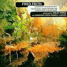 Frith, Fred - Quartets cover