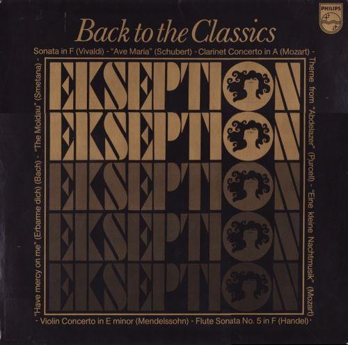 Ekseption - Back to the classics cover