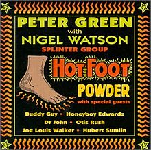 Peter Green Splinter Group - Hot foot powder cover