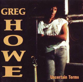 Howe, Greg - Uncertain Terms cover