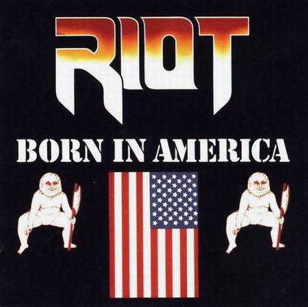 Riot - Born in America cover