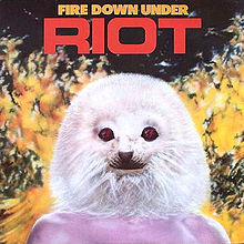 Riot - Fire Down Under cover