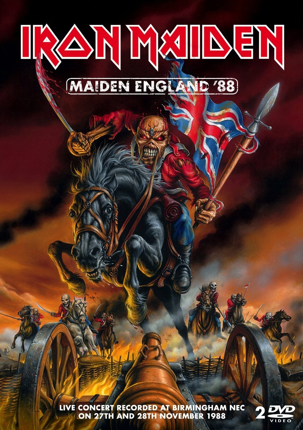 Iron Maiden - Maiden England '88 cover