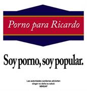 Porno para Ricardo - Soy porno, soy popular cover