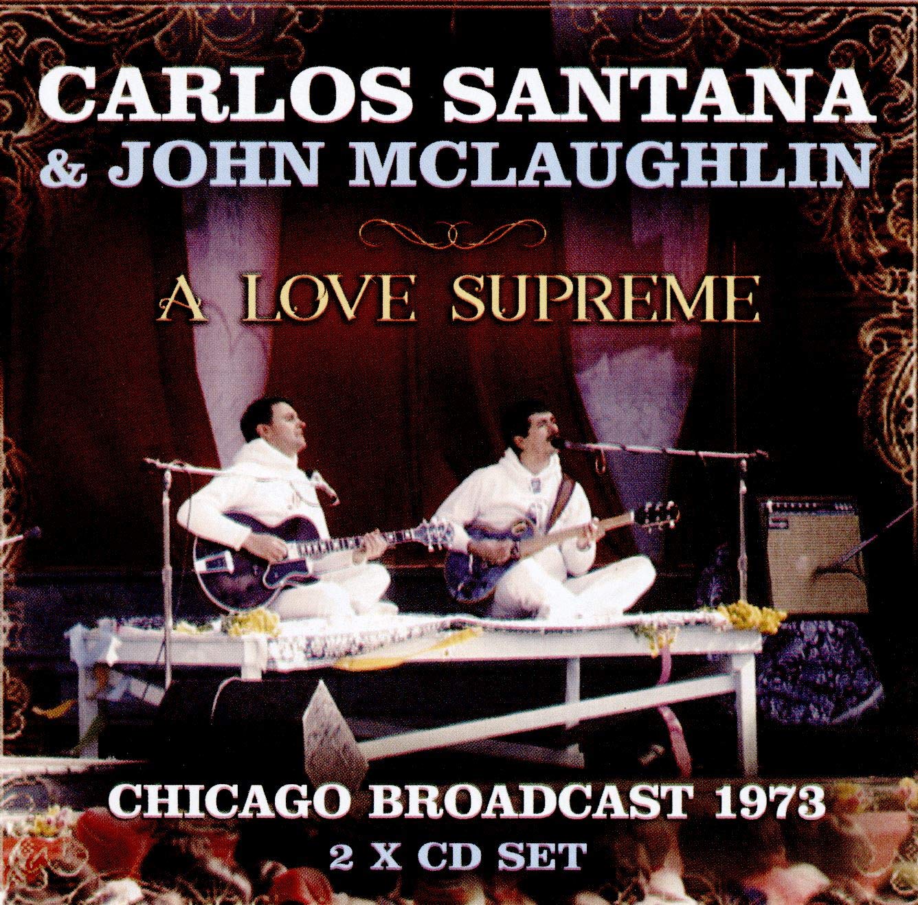McLaughlin, John - Carlos Santana : A Love Supreme cover