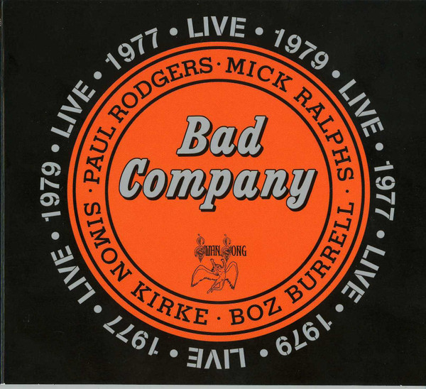 Bad Company - Live 1977 & 1979 cover