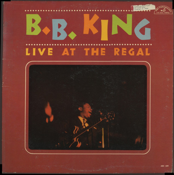 King, B. B. - Live at the Regal cover