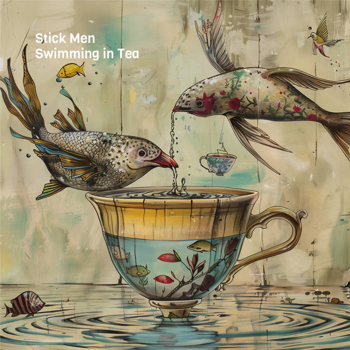 Levin, Tony - Swimming in Tea (Stick Men) EP cover