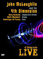 McLaughlin, John - Live @ Belgrade /and The 4th Dimension/ cover