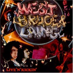 West, Bruce & Laing - Live'n'kickin' cover