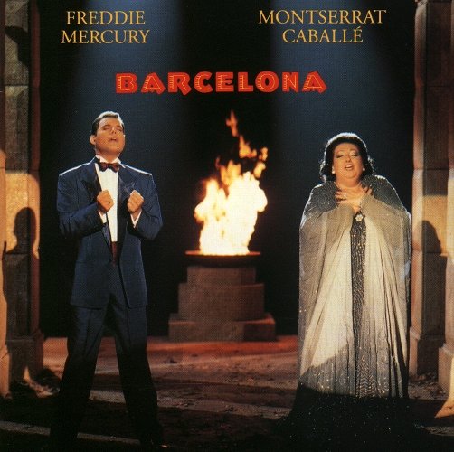 Mercury, Freddie - Barcelona cover