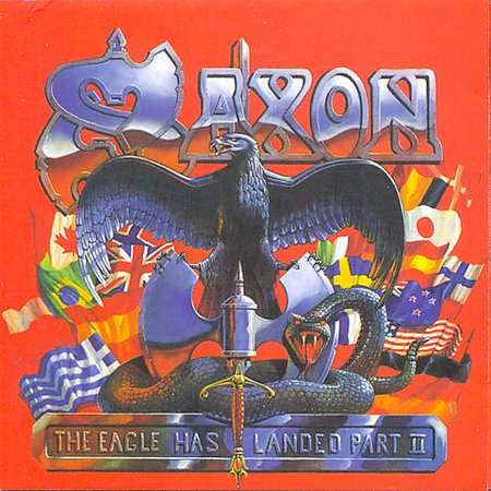 Saxon - The Eagle Has Landed - part II cover
