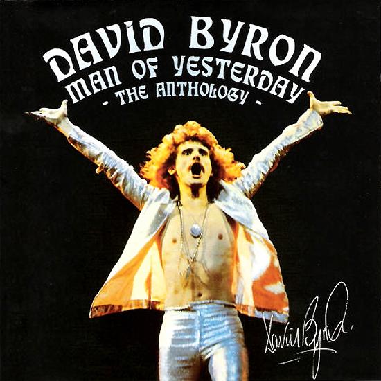 Byron, David - Man Of Yesterday - The Anthology cover