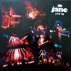 Jane - Live ’88 cover